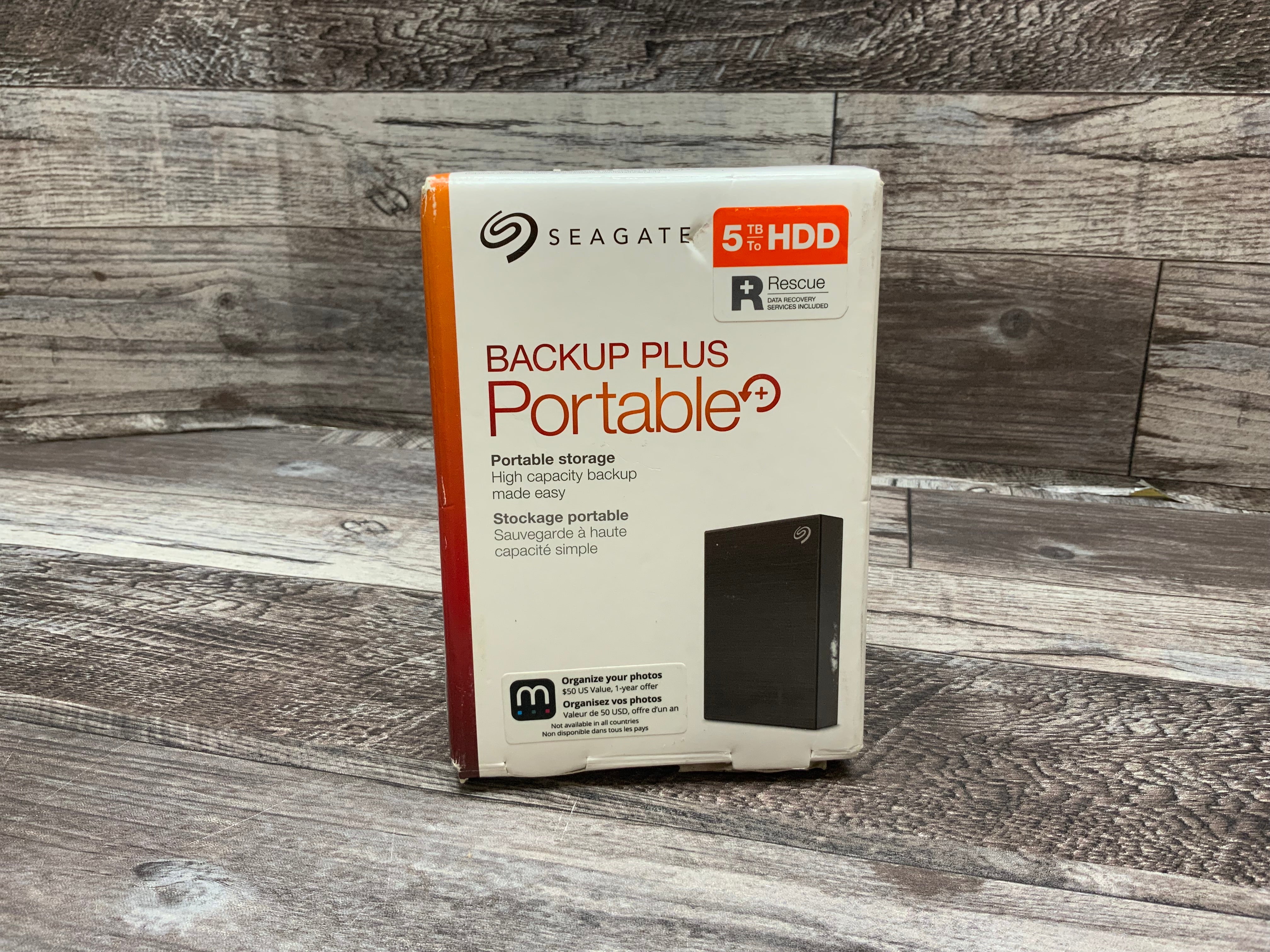 Seagate Portable 5TB External Hard Drive HDD (STHP5000400) (8081899815150)